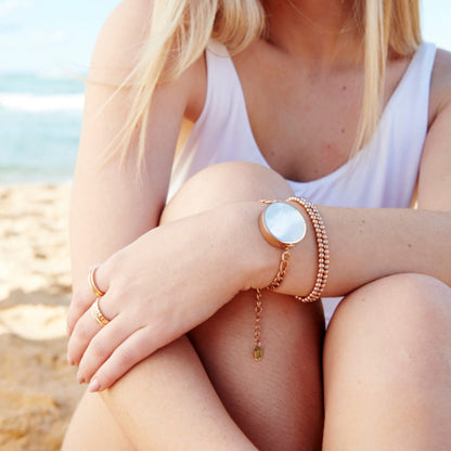 Pearlicious Lip Balm Bracelet